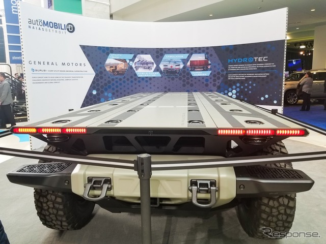 GMの燃料電池の自動運転車向け新プラットフォーム「SURUS」（デトロイトモーターショー2018）