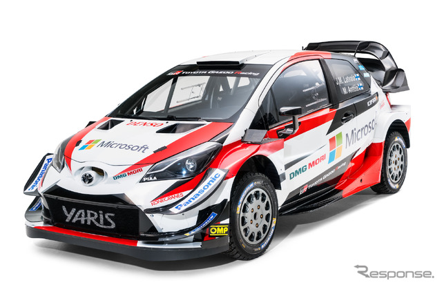 2018年仕様のヤリスWRC