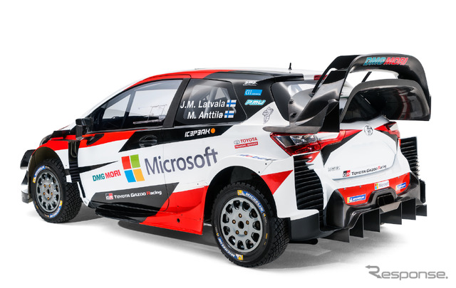 2018年仕様のヤリスWRC
