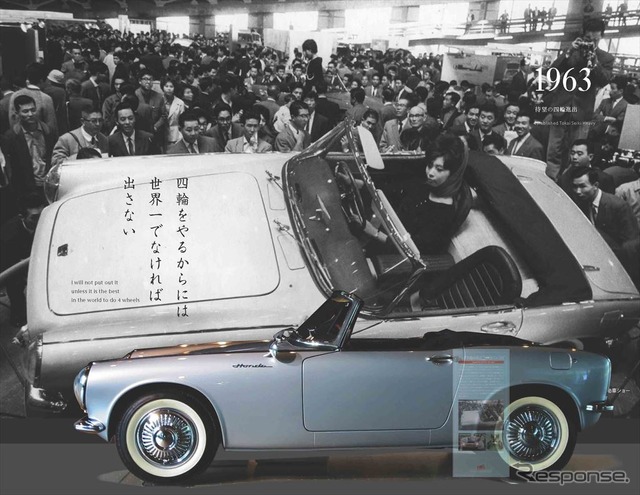 Honda 夢と挑戦の軌跡（展示イメージ）