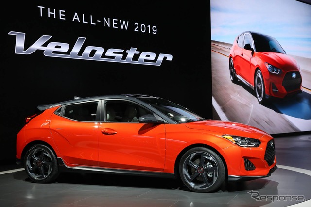 ヒュンダイ・ベロスター 新型(デトロイトモーターショー2018)