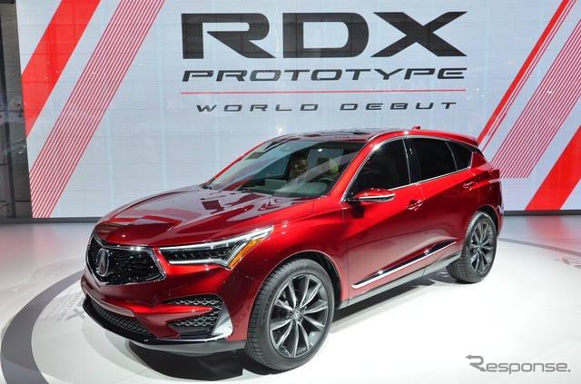 アキュラ RDX 新型のプロトタイプ（デトロイトモーターショー2018）