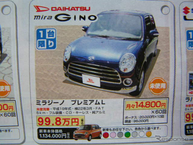 【値引き情報】このプライスで軽自動車を購入できる!! スバル、ダイハツ、ホンダもいっぱい