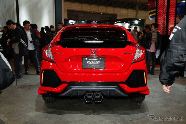 無限シビック・ハッチバック・プロトタイプ(東京オートサロン2018)