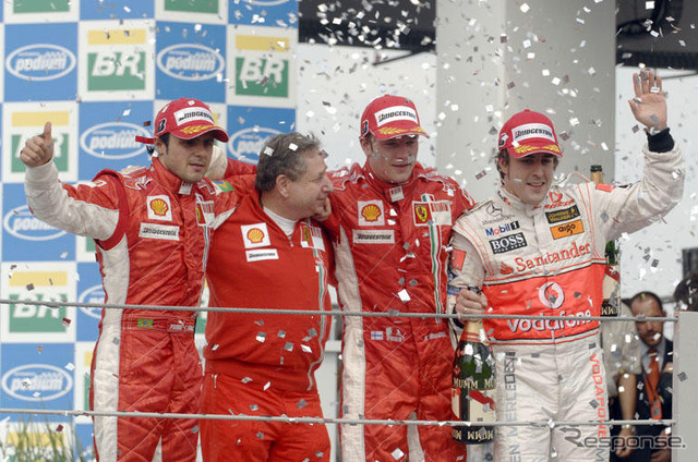 【F1ブラジルGP】決勝…ライコネンが驚異の逆転劇