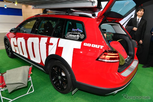 VWゴルフ・オールトラック(東京オートサロン2018)
