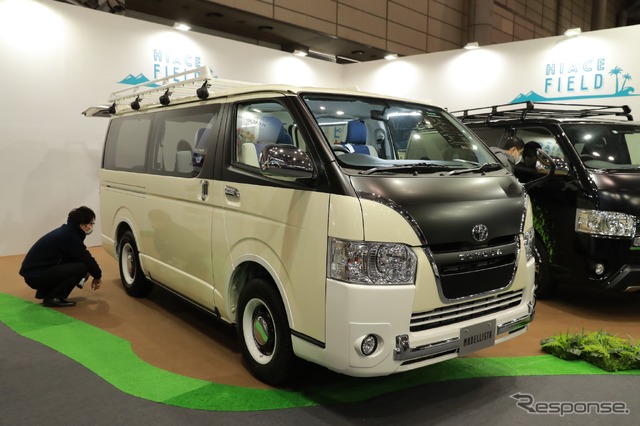 トヨタ・モデリスタ・ハイエース・リラクベース (東京オートサロン2018)
