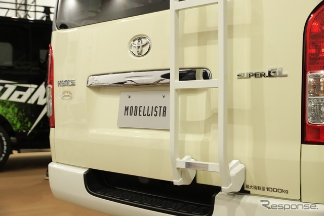 トヨタ・モデリスタ・ハイエース・リラクベース (東京オートサロン2018)