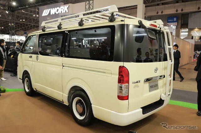トヨタ・モデリスタ・ハイエース・リラクベース (東京オートサロン2018)