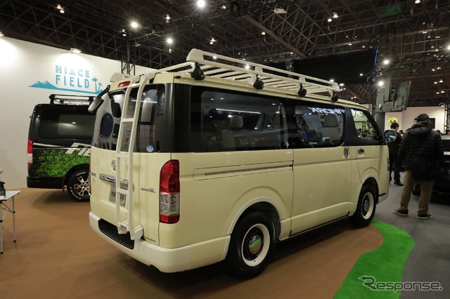 トヨタ・モデリスタ・ハイエース・リラクベース (東京オートサロン2018)