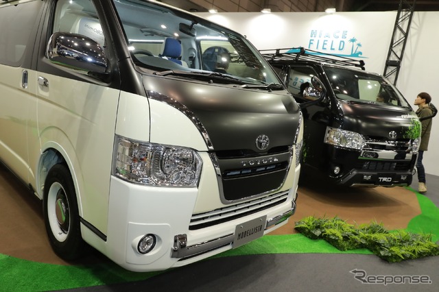 トヨタ・モデリスタ・ハイエース・リラクベース (東京オートサロン2018)