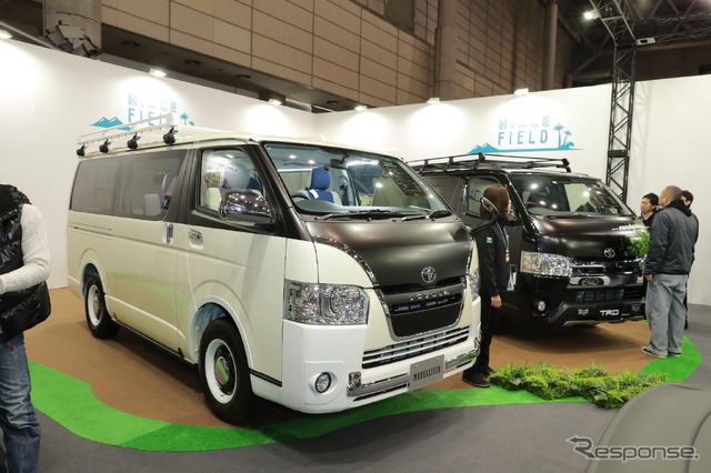 トヨタ・モデリスタ・ハイエース・リラクベース (東京オートサロン2018)