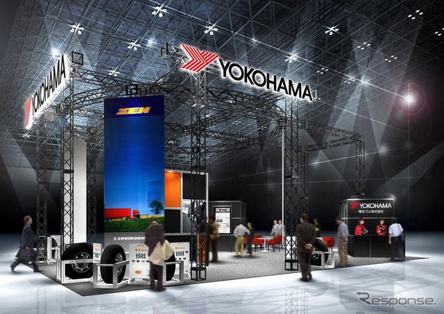 【東京トラックショー07】横浜ゴム、空気圧モニタリングシステムなど出展