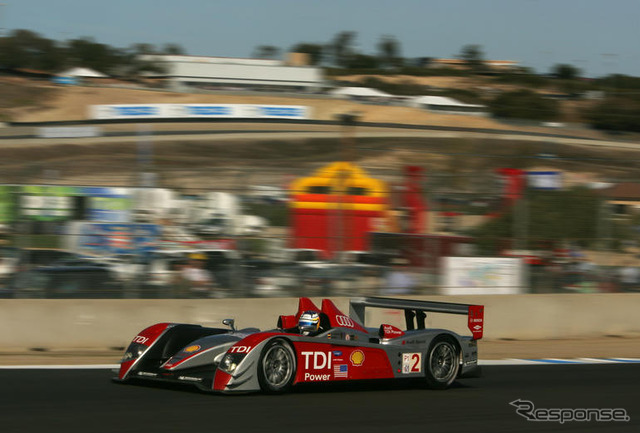 アウディ R10 TDI アメリカン ルマンで13勝目