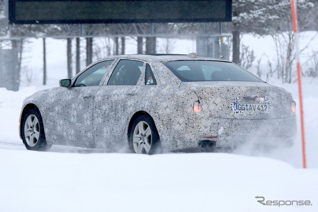 キャデラック CT6 改良新型スクープ写真