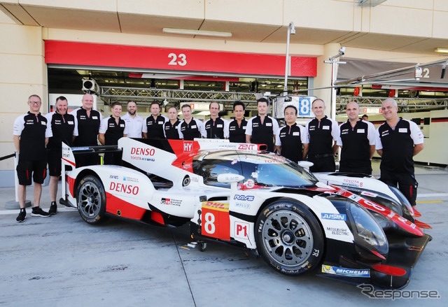#8 TOYOTA TS050 HYBRID（2017年シーズン）