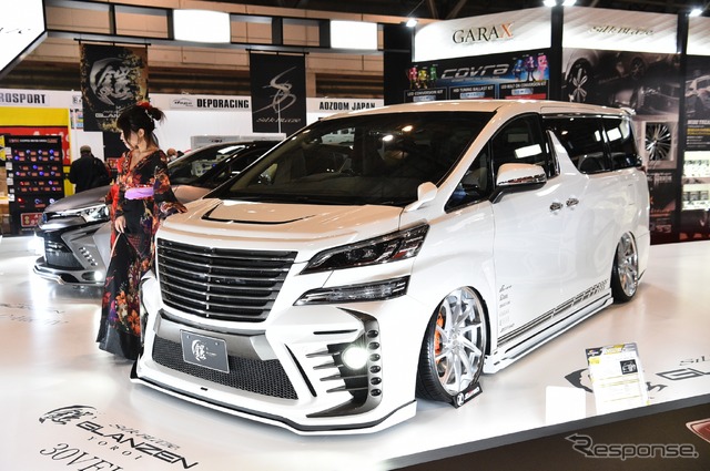 シルクブレイズ グランツェン『ヴェルファイア』(東京オートサロン2018)
