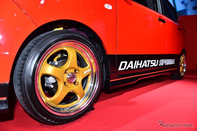 ダイハツ・ミライース・スポルザバージョン(東京オートサロン2018)