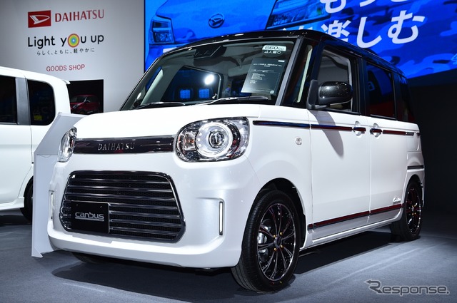 ダイハツ・ムーヴキャンバス・プレミアムバージョン(東京オートサロン2018)