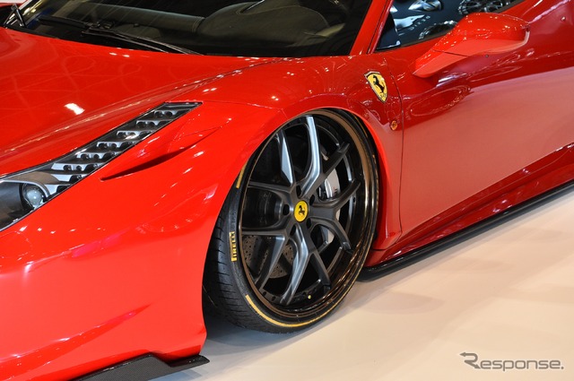 エイムゲイン『フェラーリ 458 イタリア』(東京オートサロン2018)
