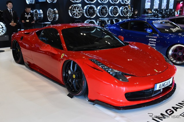 エイムゲイン『フェラーリ 458 イタリア』（東京オートサロン2018）