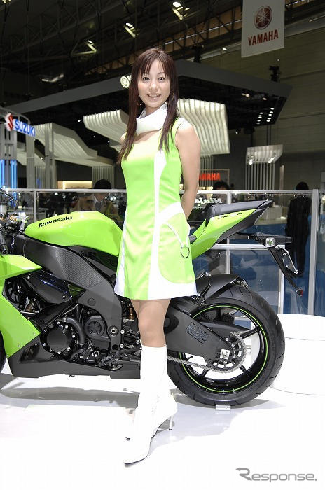 【東京モーターショー07】コンパニオン写真蔵…カワサキ