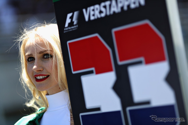 F1グリッドガール(2017年) (c) Getty Images