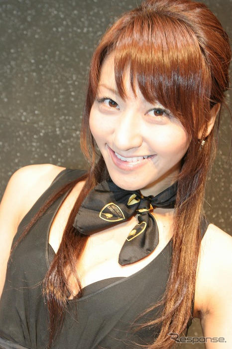 【東京モーターショー07】コンパニオン写真蔵…ランボルギーニ