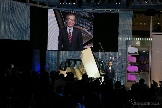 【東京モーターショー07】ホンダ福井社長、次々と新型計画を発表
