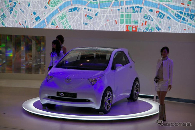 【東京モーターショー07】トヨタ渡辺社長、「iQ を近いうちに投入」
