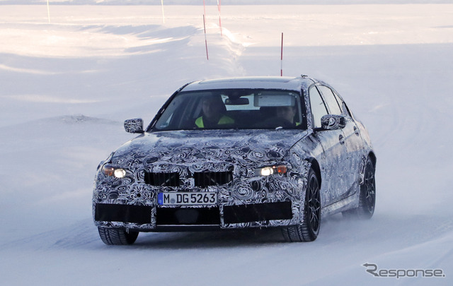 BMW M3セダン 次期型スクープ写真