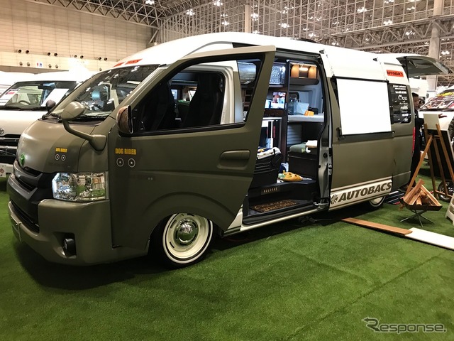 キャンパー鹿児島、キャンピングカーショー2018に車載用蓄電システム「KULOS」搭載の最新モデル『rem repose』などを出展。
