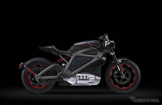 ハーレー・ダビッドソンが2014年に発表した電動バイクのコンセプトモデル、プロジェクト・ライブワイヤー