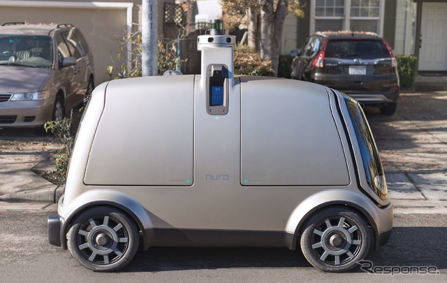 無人で自動運転を行うロボットカー Nuro