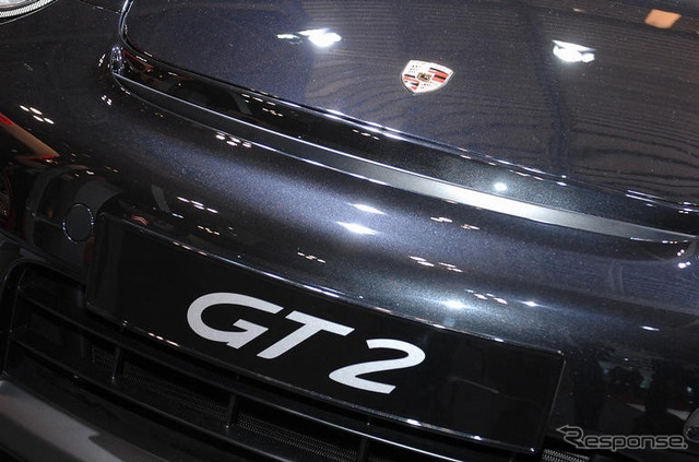 【東京モーターショー07】写真蔵…ポルシェ 911 GT2、パワフル