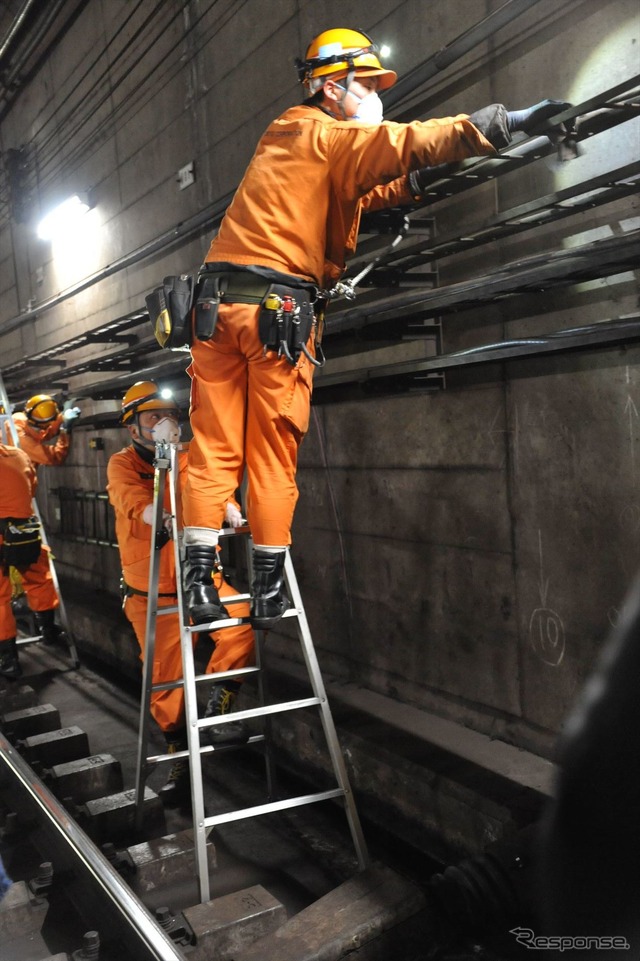 触手点検を加えた緊急点検を公開した東急電鉄