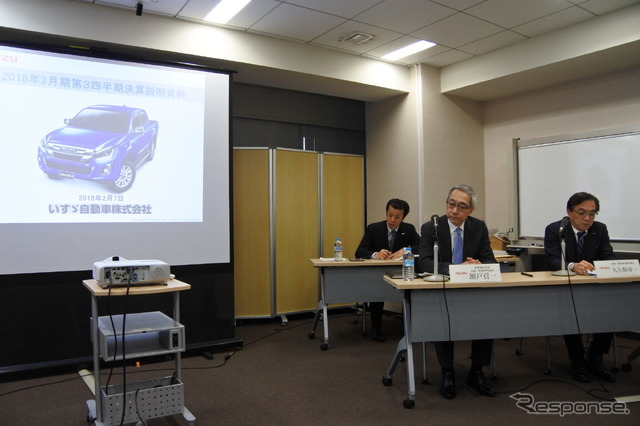 いすゞ自動車 決算説明会