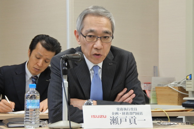いすゞ自動車 瀬戸貢一 常務執行役員