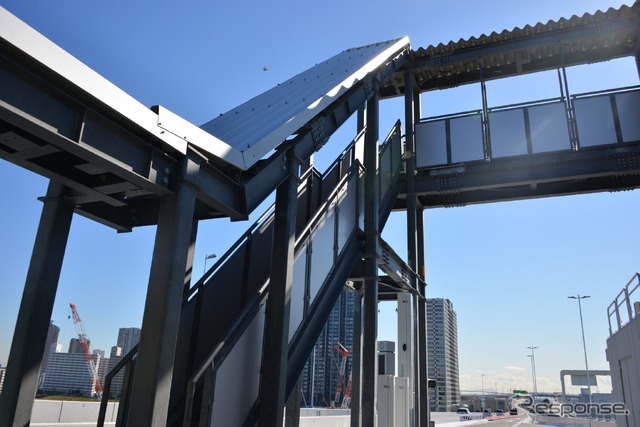 歩道橋(首都高 晴海線)