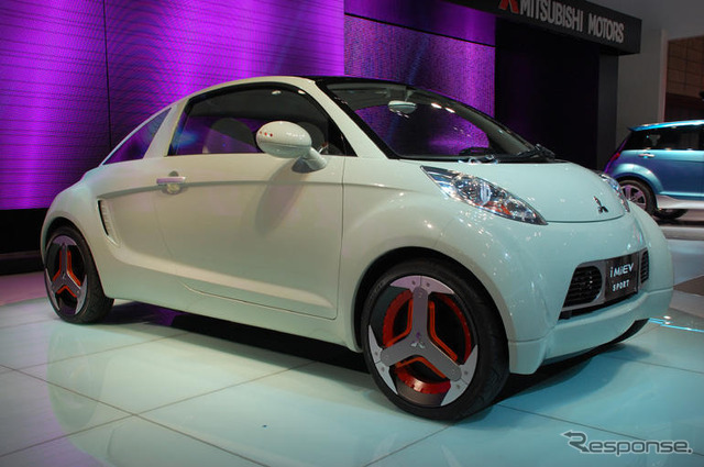 【東京モーターショー07】三菱自動車、近い将来実現できるクルマを展示