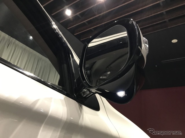 サイドミラー下にもLEDを装着