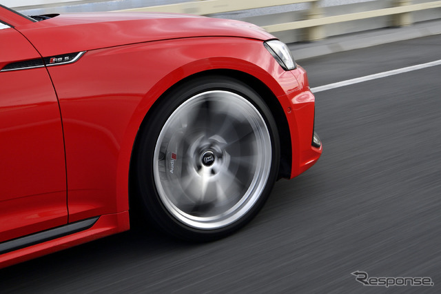 アウディ RS5 でKYB製ショックアブソーバの実力を試す