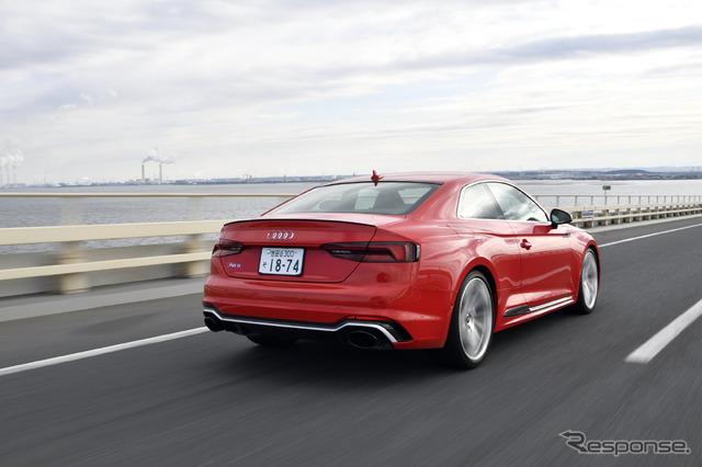 アウディ RS5 でKYB製ショックアブソーバの実力を試す