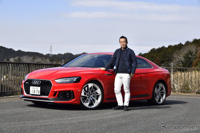 アウディ RS5 でKYB製ショックアブソーバの実力を試す