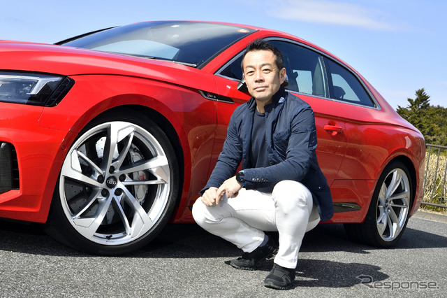 アウディ RS5 でKYB製ショックアブソーバの実力を試す