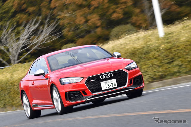 アウディ RS5 でKYB製ショックアブソーバの実力を試す