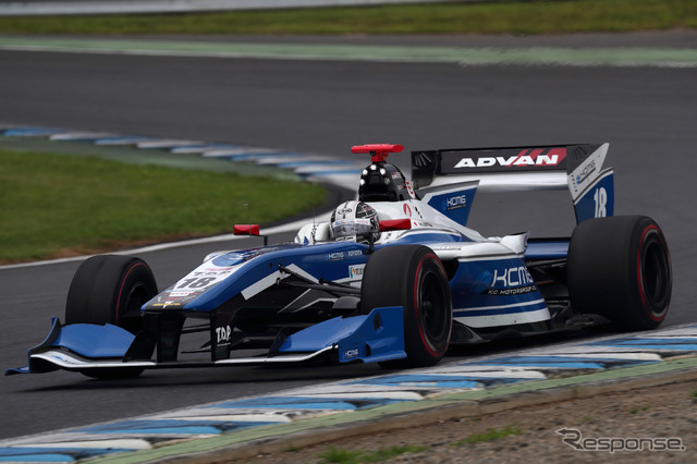 2017年シーズンの小林可夢偉(KCMG)。