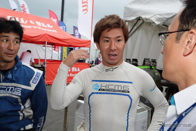 2017年シーズンの小林可夢偉(KCMG)。