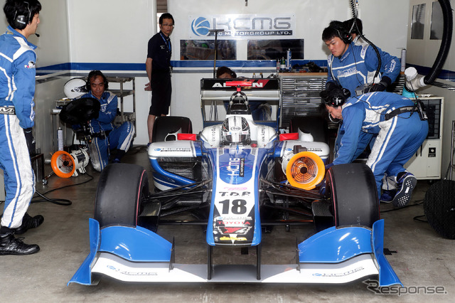 2017年シーズンの小林可夢偉(KCMG)。