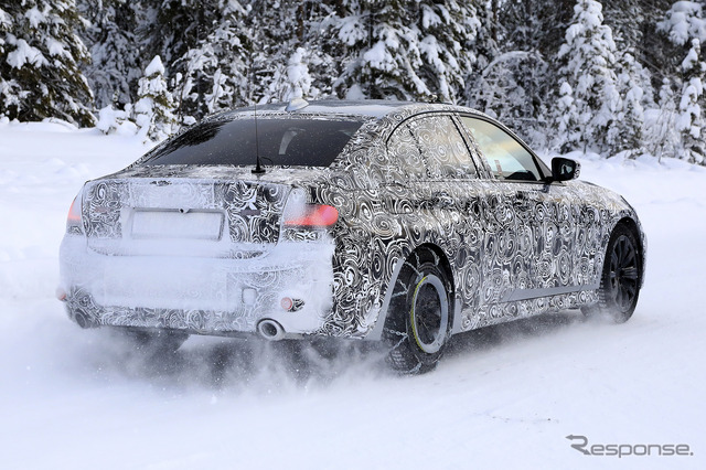 BMW 3シリーズ スクープ写真